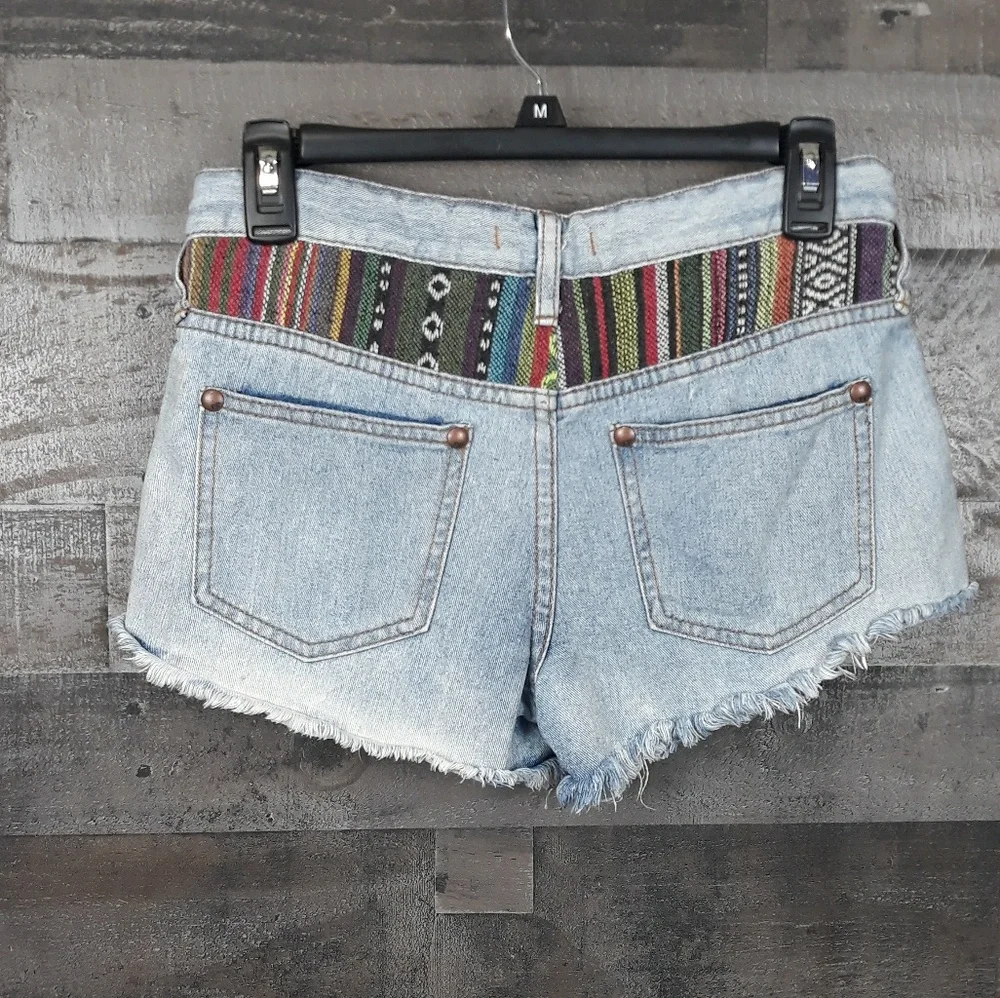 Free People Tribal/Aztec Detail Short
